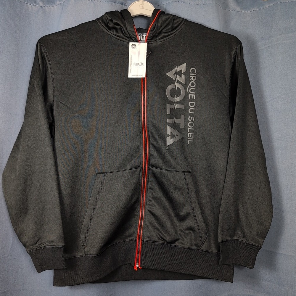 Cirque Du Soleil Volta Glow Hoodie Size 2XL‎ Black LED Lights Circus Tour Merch